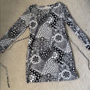 Black and White Dress